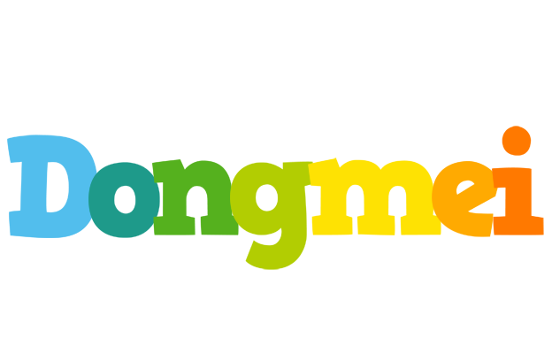 Dongmei rainbows logo