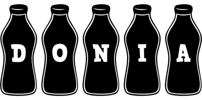 Donia bottle logo