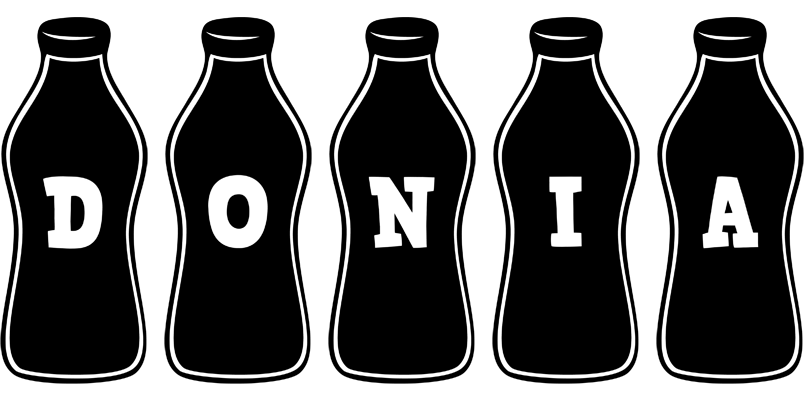 Donia bottle logo