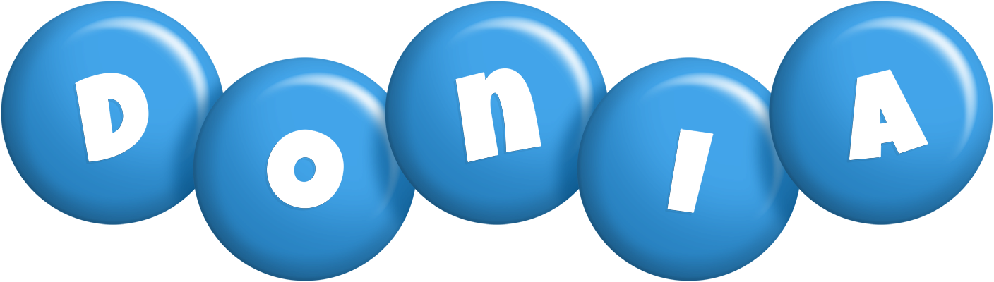 Donia candy-blue logo