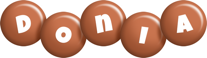 Donia candy-brown logo
