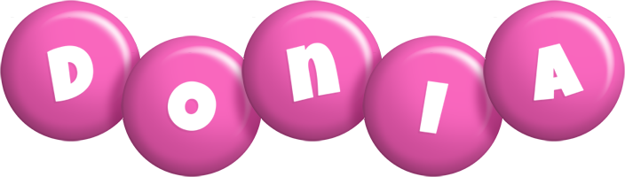 Donia candy-pink logo
