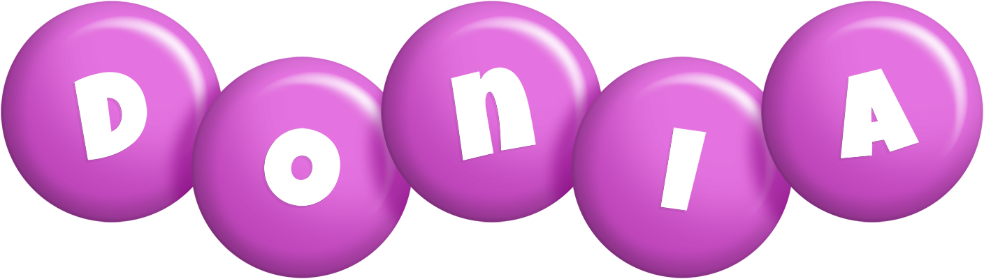 Donia candy-purple logo