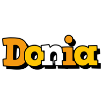 Donia cartoon logo