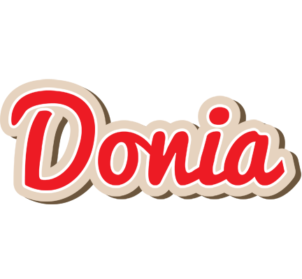 Donia chocolate logo