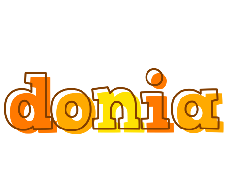 Donia desert logo