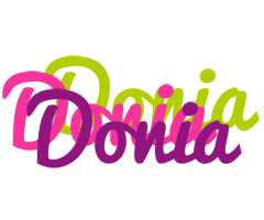 Donia flowers logo