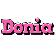 Donia girlish logo