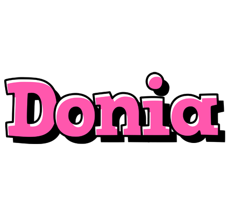 Donia girlish logo