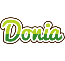 Donia golfing logo