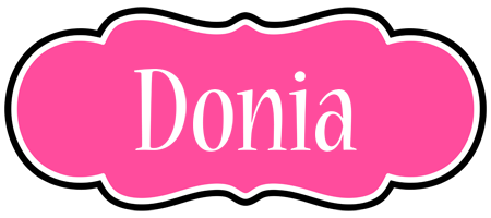 Donia invitation logo