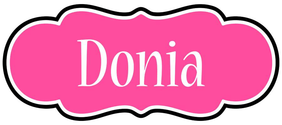 Donia invitation logo