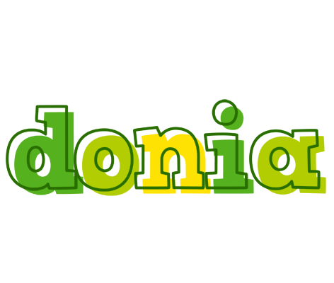 Donia juice logo