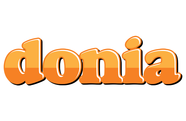 Donia orange logo