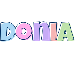 Donia pastel logo
