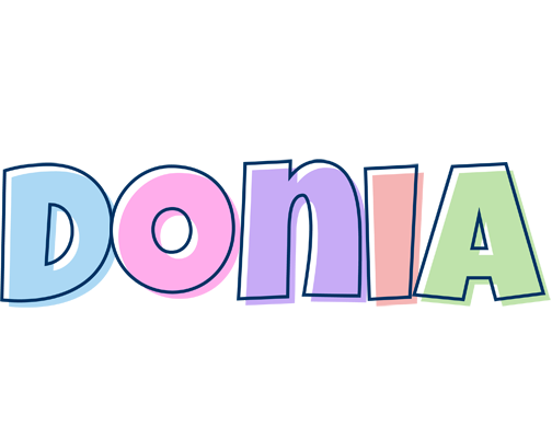 Donia pastel logo
