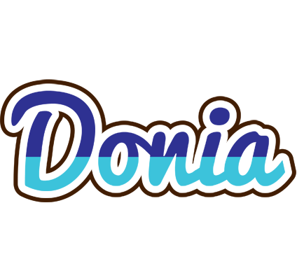 Donia raining logo