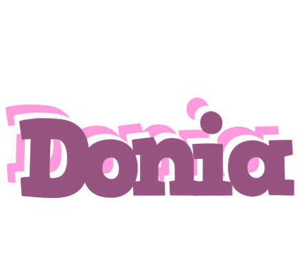 Donia relaxing logo