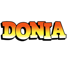 Donia sunset logo