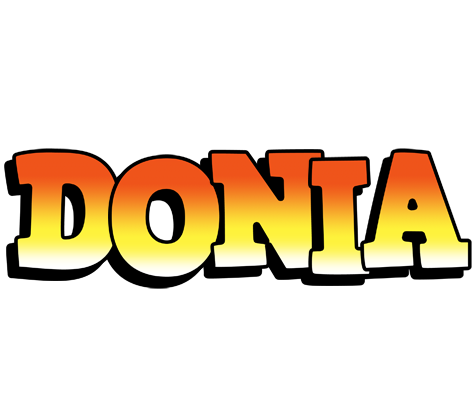 Donia sunset logo