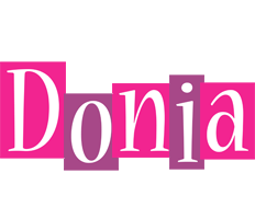 Donia whine logo