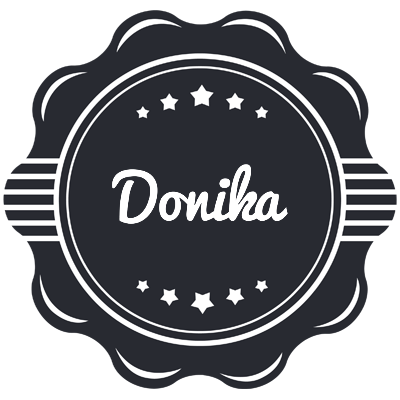 Donika badge logo