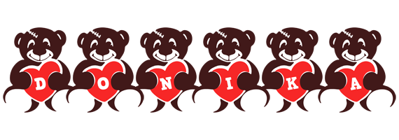 Donika bear logo