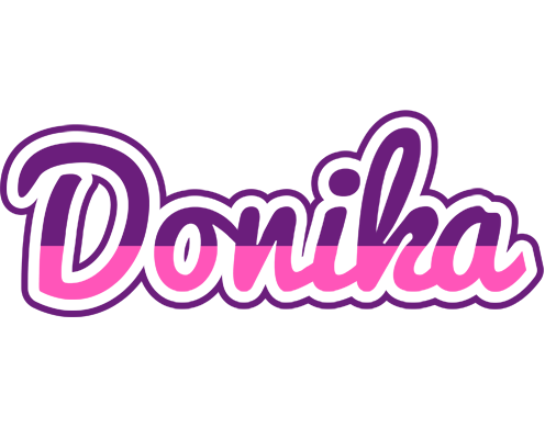 Donika cheerful logo