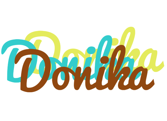 Donika cupcake logo
