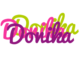 Donika flowers logo
