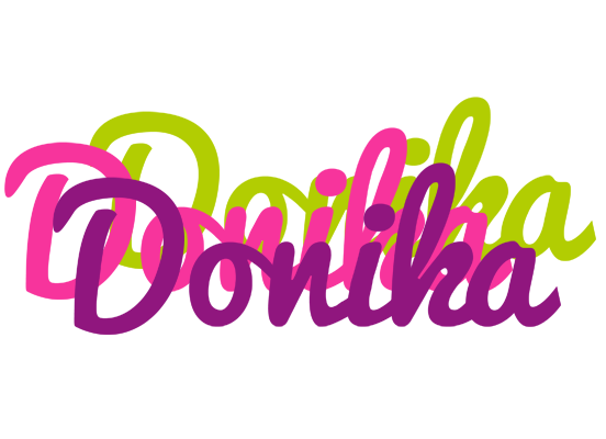 Donika flowers logo