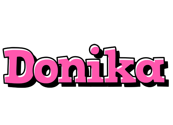 Donika girlish logo