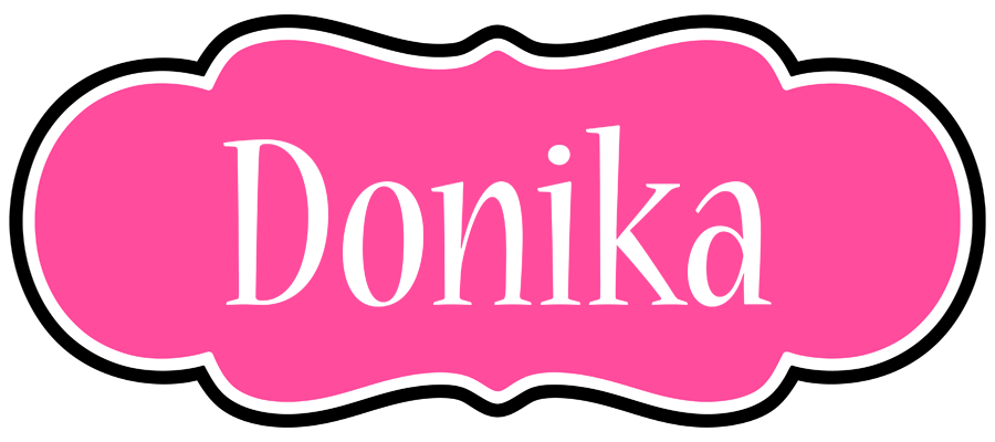 Donika invitation logo