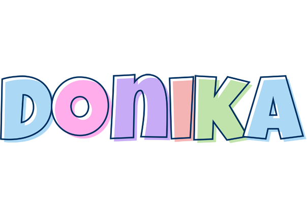 Donika pastel logo