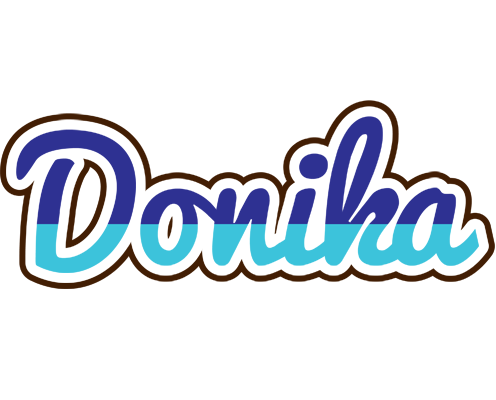 Donika raining logo