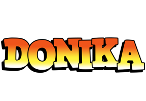 Donika sunset logo
