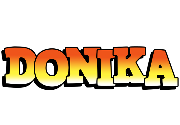 Donika sunset logo
