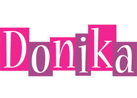 Donika whine logo