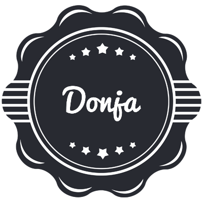 Donja badge logo