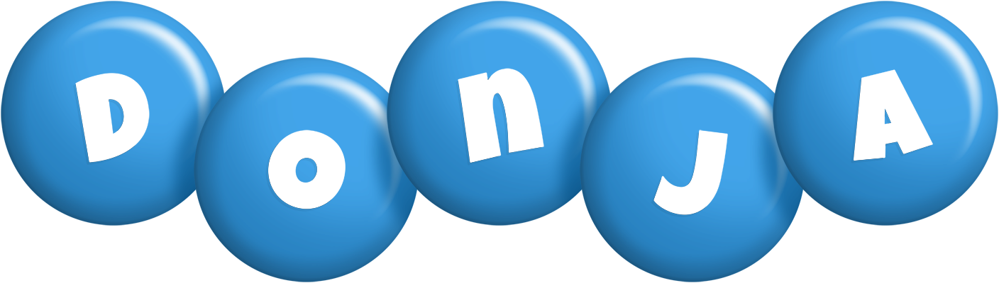 Donja candy-blue logo