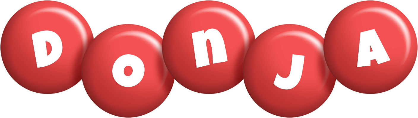 Donja candy-red logo