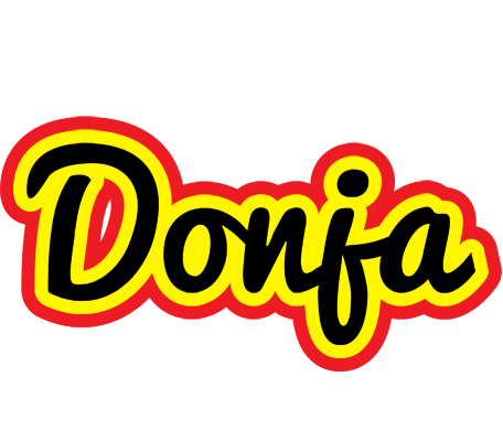 Donja flaming logo