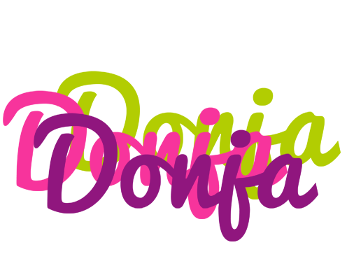 Donja flowers logo