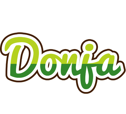 Donja golfing logo