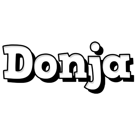 Donja snowing logo