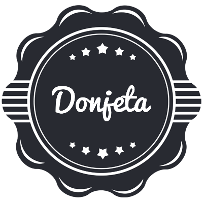 Donjeta badge logo
