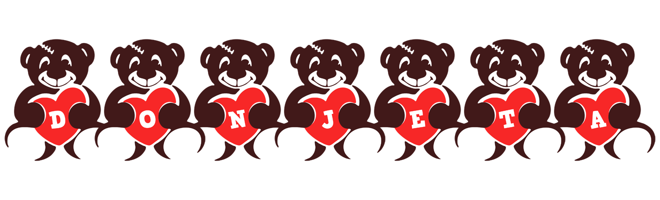 Donjeta bear logo