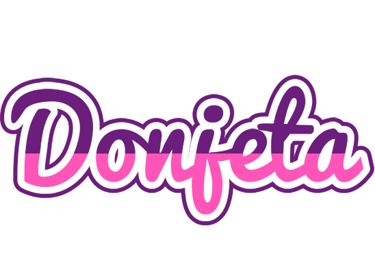 Donjeta cheerful logo