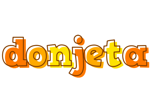 Donjeta desert logo