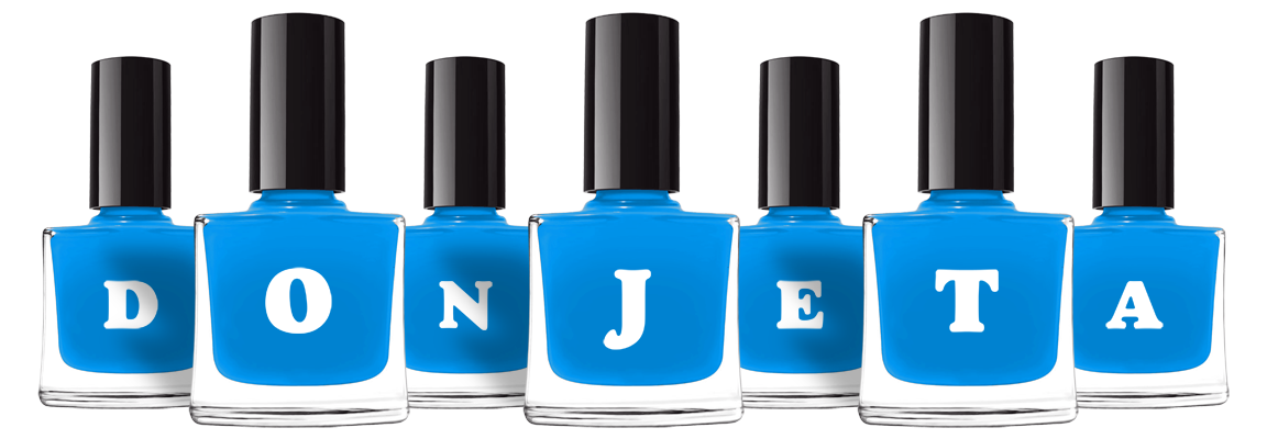 Donjeta glossy logo